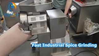 Máquina de moer pimenta Jalapeño da indústria Moinho de martelo para especiarias alimentares