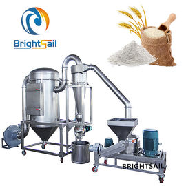 Máquina de moedura eficiente alta do pó do arroz, máquina fina da fábrica de moagem do trigo