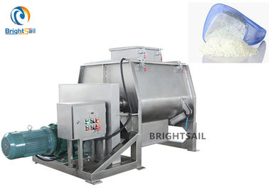 Operação fácil detergente da pá do eixo do dobro do misturador do misturador do pó de lavagem