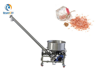 Pó Ss304 que transporta o tipo máquina de alimentação do parafuso do pó do açúcar de sal dos sistemas