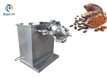 Misturador de mistura da farinha do café do cacau do laboratório da máquina do pó do alimento dos Ss 304