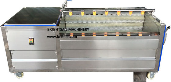 máquina de Peeler da batata do comprimento 3kw de 1000-18000mm