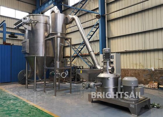 1800kg pela hora e 60 a 2500 Mesh Turmeric Powder Making Machine