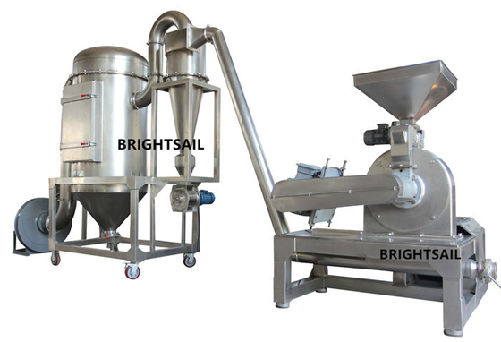 Pulverizer úmido e seco de Food Processing Micro do moedor da grão de Brightsail 500kg/H