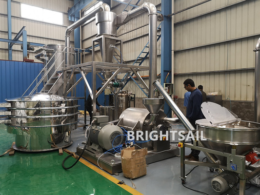 Moedor do pó do triturador da máquina do Pulverizer da especiaria de SUS316L