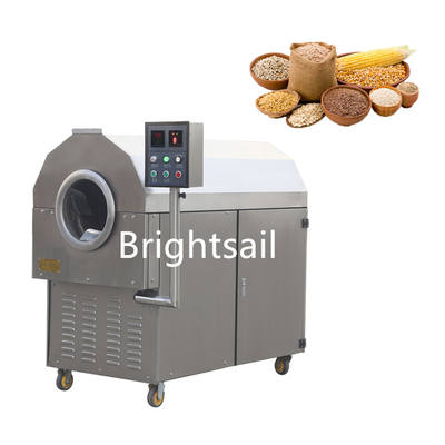 Secador elétrico horizontal Oven Machine Sesame Nuts Coffee Bean Pepper Roaster