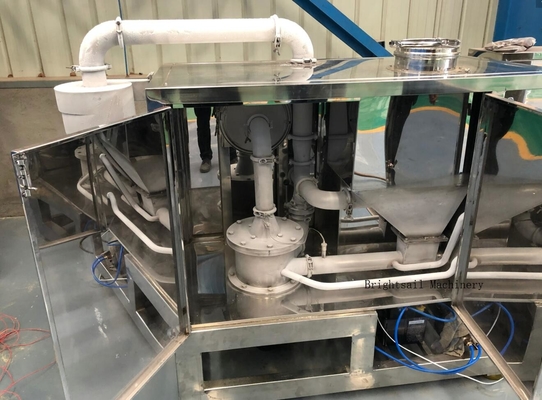 Máquina de moagem criogênica de algas marinhas Máquina de moagem criogênica de algas marinhas Ss304 Máquina de fabricação de pó
