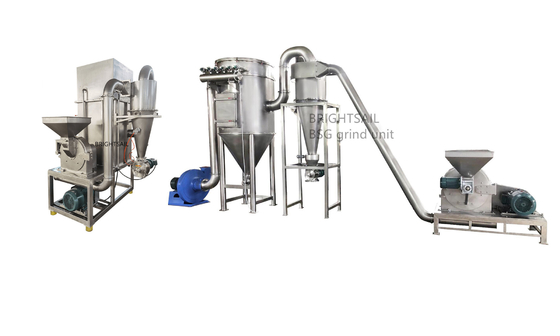Máquina de moagem de percloratos de aço inoxidável Máquina de moagem de sal Máquina de moagem de pó de alimentos Máquina com CE