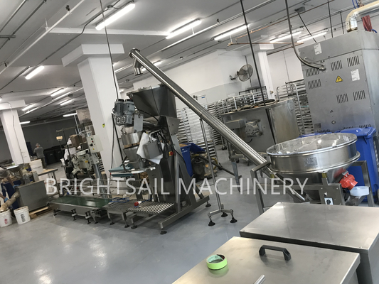 Máquina de embalagem de sacos grandes de 25 kg Máquina de embalagem de pó de especiarias para fabricação de sacos da Brightsail