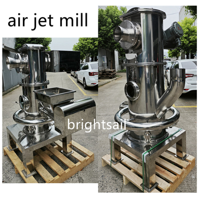 Dye Air Jet Mill Crusher Machine Preço Laboratório Vertical Horizontal Milling de Brightsail