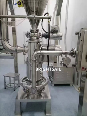 Dye Air Jet Mill Crusher Machine Preço Laboratório Vertical Horizontal Milling de Brightsail