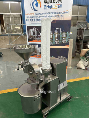 Máquina de trituração de pó de folhas de moringa Especiarias alimentares Moinho de martelos pequena moedor de folhas Moinho de pó