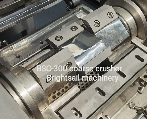 Máquina de trituração de casca de noz de aço inoxidável