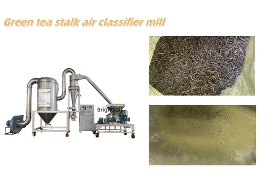Máquina de pulverização de chá molino de chá verde molino de produção de chá em pó Brightsail