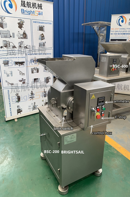 Máquina de trituração industrial de alcaçuz alimentos de especiarias triturador grosseiro da Brightsail Máquina trituradora de alcaçuz