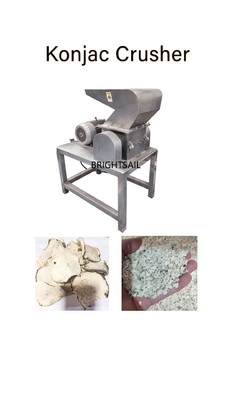 Fábrica Granulado de Konjac Seco Máquina de moagem de alimentos máquina de moagem grosseira de Konjac Seco Brightsail