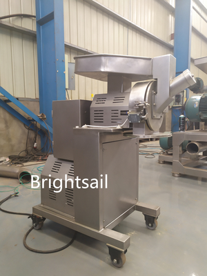 Ginger High Speed Hammer Mill Máquina de moagem de gengibre da máquina de fabricação de pó Brightsail