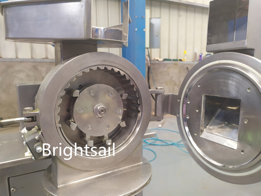 Ginger High Speed Hammer Mill Máquina de moagem de gengibre da máquina de fabricação de pó Brightsail