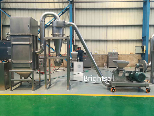 Moinho de pinos para fertilizante de aço inoxidável, moedor de ureia com CE