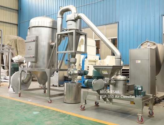 Classificador de ar de palma de data Moinho de moagem de pó para fabricação de alimentos Moedor ACM de pó de palma de data Classificador de ar de palma de data Moinho da Brightsail