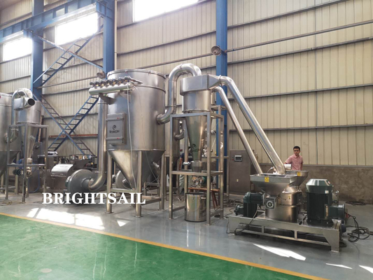 Octaborato de sódio Máquina de moagem química Classificador de ar Moinho de moagem de pó produzindo Octaborato de sódio Moedor de Brightsail