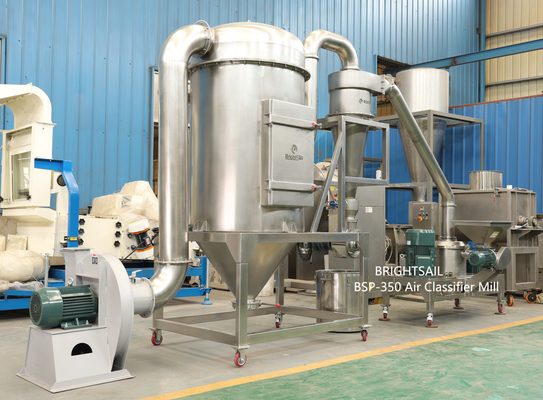 Octaborato de sódio Máquina de moagem química Classificador de ar Moinho de moagem de pó produzindo Octaborato de sódio Moedor de Brightsail