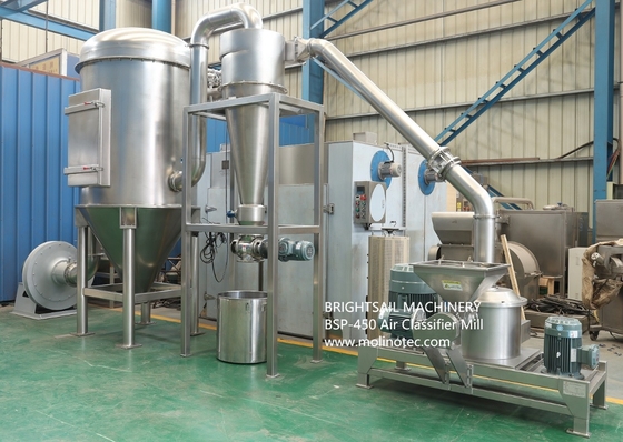 Máquina de moagem de suplementos de pó de creatina Máquina de moagem ACM Máquina de moagem Alimentos Classificador de ar Moinho de moagem Máquina de fabricação de pó