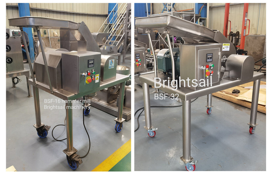 Máquina de moagem de pó de ervas BSF moinho de fusos farmacêuticos moinho de martelo de ervas chinesas da Brightsail