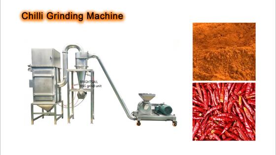 Máquina de moagem de turbinas de pimenta preta