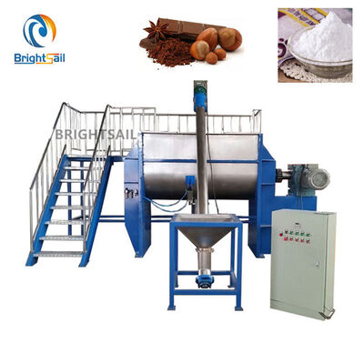 Máquina de mistura de fita de especiarias Brightsail Misturador de fita de cacau em pó