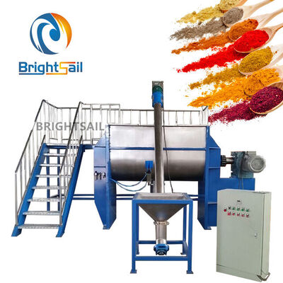 Máquina de mistura de fita de especiarias Brightsail Misturador de fita de cacau em pó