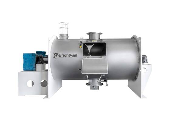 BSPS Partilha de arado Mixer Máquina de mistura horizontal de pó seco para mistura de arado de pó de mastigação