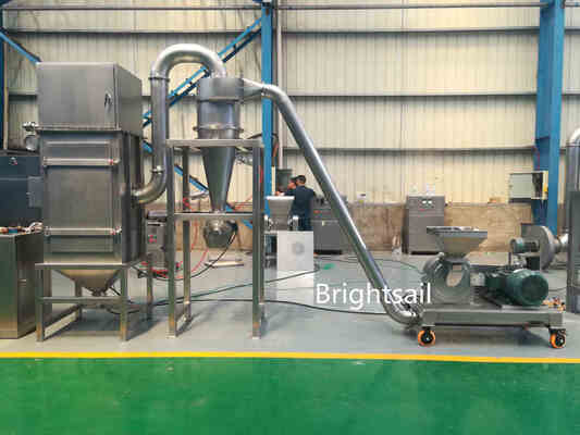 Moedor de turbina para solução industrial de moagem de ervas e especiarias secas de azeda