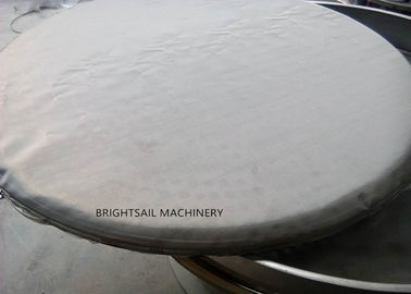 Máquina de vibração circular pequena da peneiração do pó da farinha de trigo da grão, peneira industrial do pó