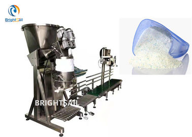 Máquina de embalagem química do saco do eixo helicoidal, estábulo detergente da máquina de empacotamento do sabão