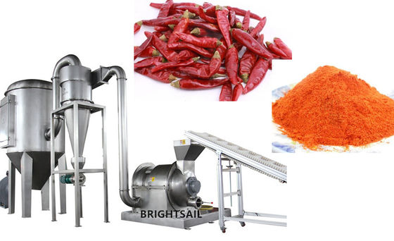 Uso industrial 10~1000kg pelo moinho de Spice Grinding Machine do moedor do pó da especiaria da hora