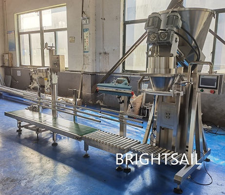 Máquina de embalagem do pó da especiaria do controle pneumático 25kg para a fatura do saco