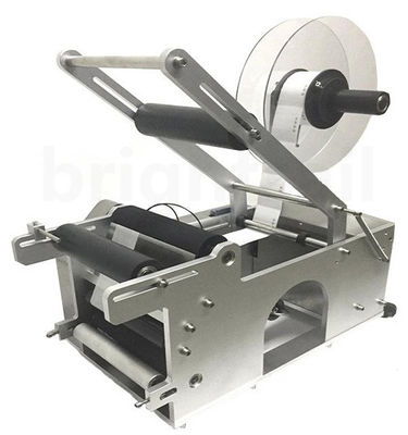 Máquina Desktop do cilindro 10pcs/Min Semi Automatic Bottle Labeling