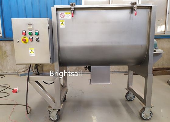 Phosphate Powder & MSG Ribbon Mixer — Stainless Steel Horizontal Powder Blending Machine