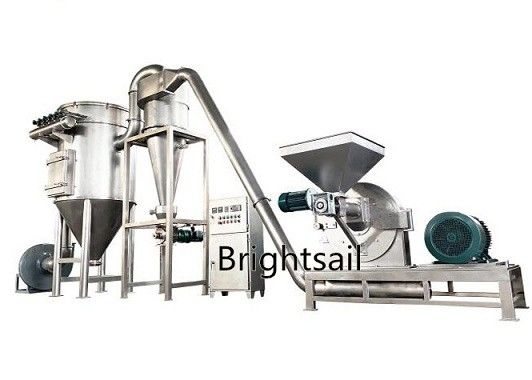 Alimento que esmaga o Sus Chili Grinder Machine/equipamento 12 a 120 Mesh Fineness