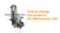 máquina 2500 Mesh Mill Grinder do Pulverizer do pó da folha do nardo 1000kg/H