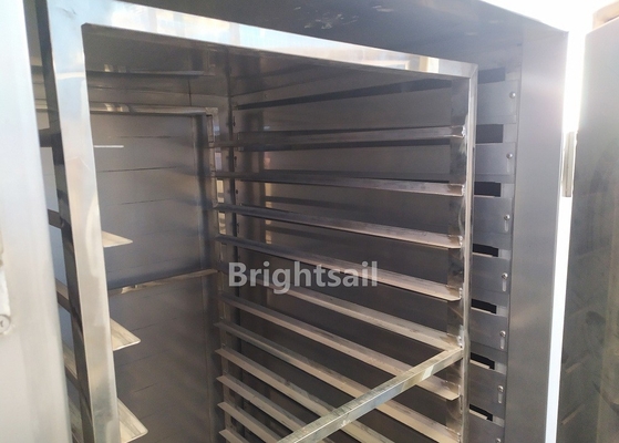304 de aço inoxidável o desidratador industrial do alimento personalizou 60-480 quilogramas pela capacidade do grupo