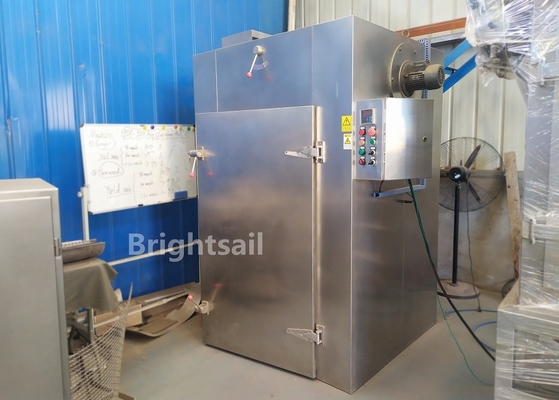 304 de aço inoxidável o desidratador industrial do alimento personalizou 60-480 quilogramas pela capacidade do grupo