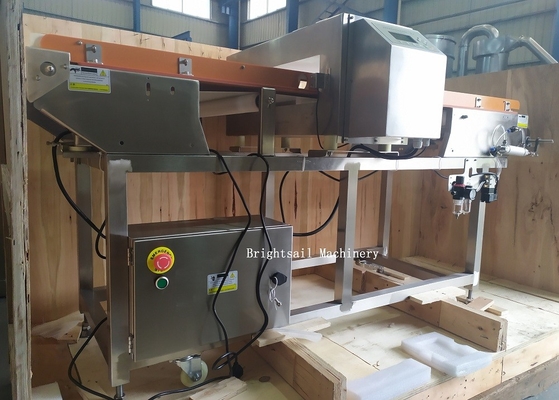 Detector de metais de aço inoxidável da correia transportadora de resistência de choque 316 para a indústria alimentar