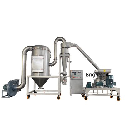 Tipo seco Superfine do pulverizador da goma de guar do produto comestível que esmaga o equipamento customizável