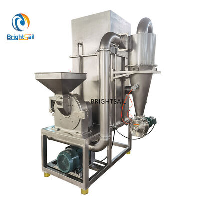 Moedor de turbina para solução industrial de moagem de ervas e especiarias secas de azeda
